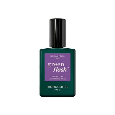 Manucurist, Green Flash Nail Polish, lakier do paznokci, Iris, 15 ml