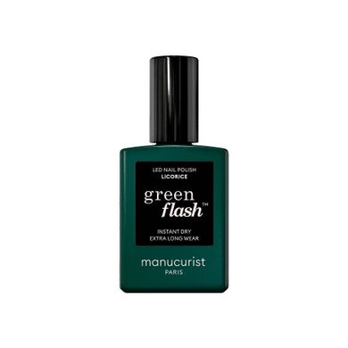 Manucurist, Green Flash Nail Polish, lakier do paznokci, Licorice, 15 ml