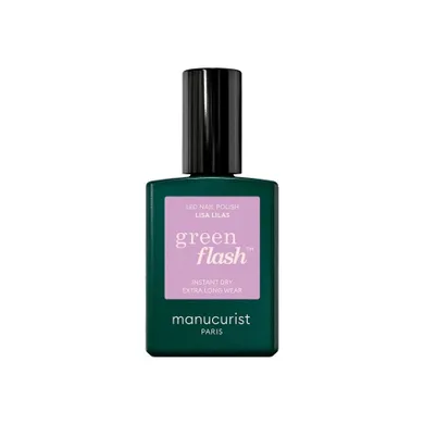 Manucurist, Green Flash Nail Polish, lakier do paznokci, Lisa Lilas, 15 ml