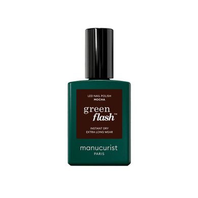 Manucurist, Green Flash Nail Polish, lakier do paznokci, Mocha, 15 ml