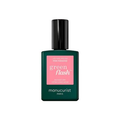 Manucurist, Green Flash Nail Polish, lakier do paznokci, Pink Paradise, 15 ml