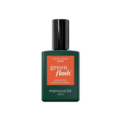 Manucurist, Green Flash Nail Polish, lakier do paznokci, Sunset, 15 ml