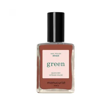 Manucurist, Green Nail Polish, lakier do paznokci, Brique, 15 ml