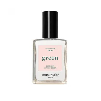 Manucurist, Green Nail Polish, lakier do paznokci, Snow, 15 ml