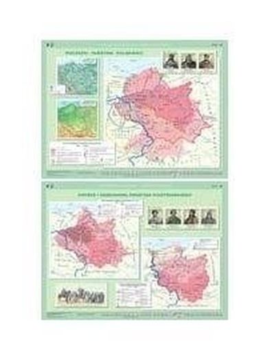 Mapa - Historia. Początki państwa polskiego