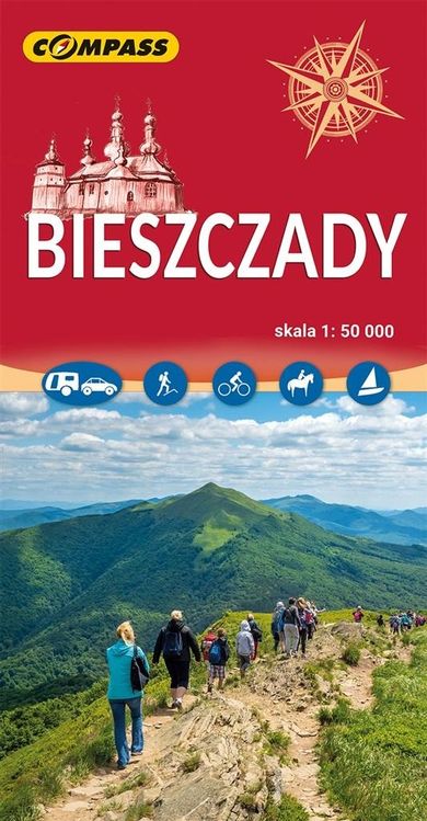 Mapa. Bieszczady 1:50 000