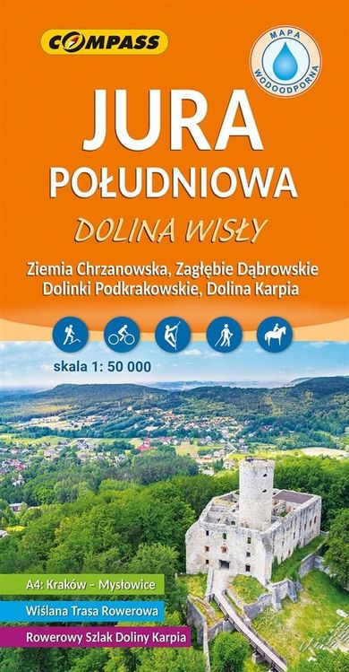 Mapa. Jura Południowa 1:50 000