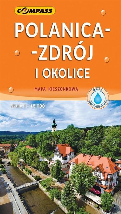 Mapa. Polanica Zdrój 1:18 000