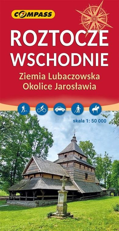 Mapa. Roztocze Wschodnie 1:50 000