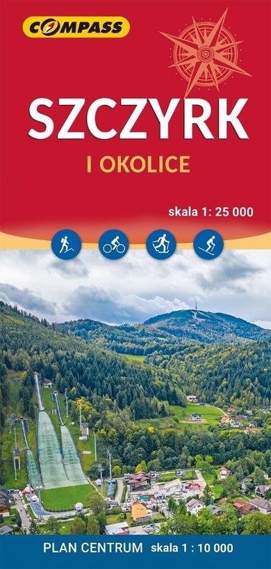 Mapa. Szczyrk i okolice 1:25 000