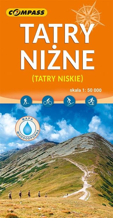 Mapa. Tatry Niżne 1:50 000