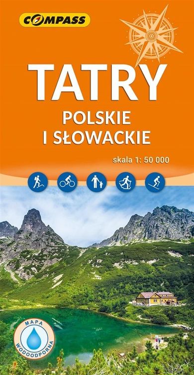Mapa. Tatry Polskie i Słowackie 1:50 000