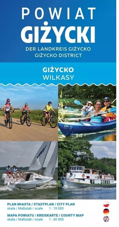 Mapa turystyczna. Giżycko/Powiat Giżycki
