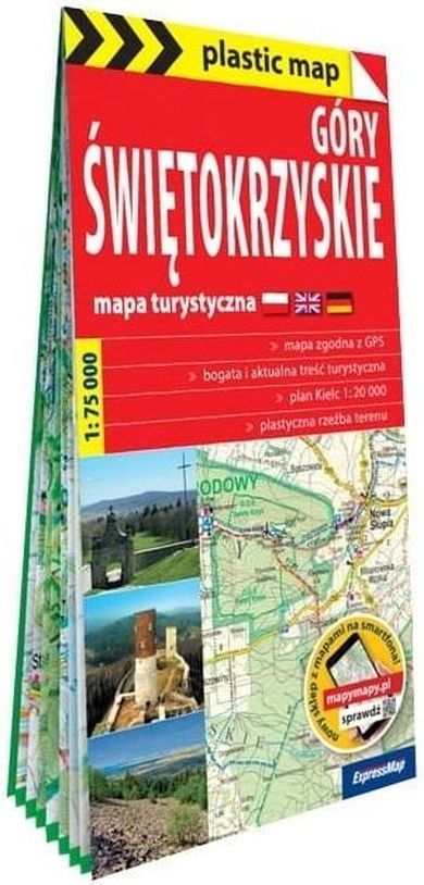 Mapa turystyczna. Góry Świętokrzyskie 1:75 000