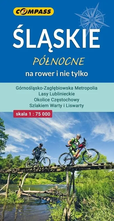 Mapa turystyczna. Śląskie północne na rower