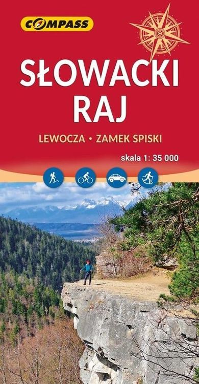 Mapa turystyczna. Słowacki Raj 1:35 000