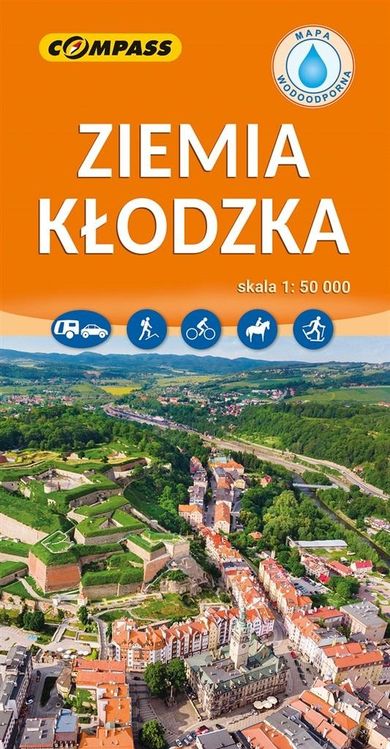 Mapa. Ziemia Kłodzka 1:50 000