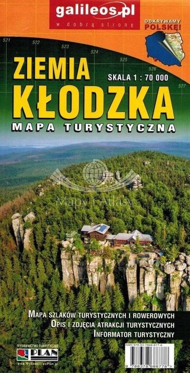Mapa. Ziemia Kłodzka 1:70 000