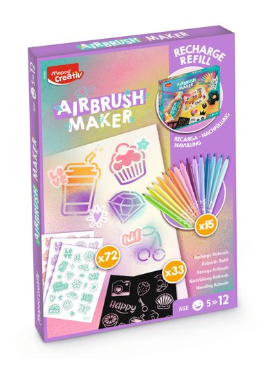 Maped Creativ, Airbrush Maker, zestaw uzupełniający
