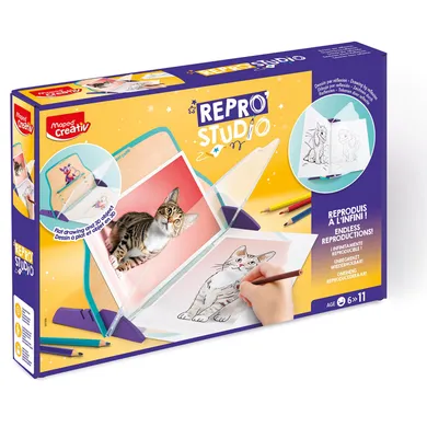 Maped Creativ, Repro Studio, tablica do odrysowywania odbić lustrzanych
