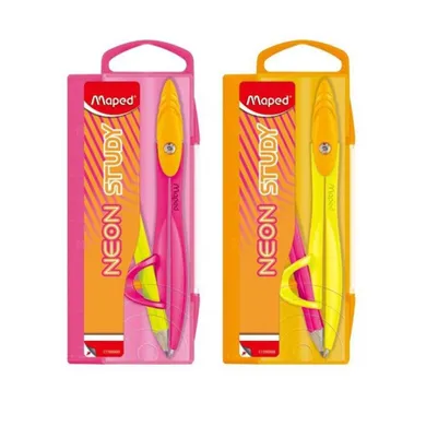 Maped, Neon Study, cyrkiel + ołówek, 1 szt.