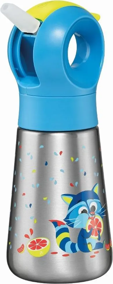 Maped, Picnik Miniz, butelka ze słomką, Szop Pracz, 350 ml