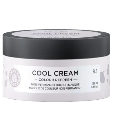 Maria Nila, Colour Refresh, maska koloryzująca do włosów, nr 8.1, Cool Cream, 100 ml