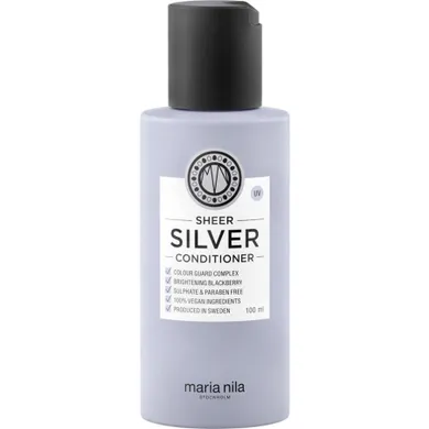 Maria Nila, Sheer Silver Conditioner, odżywka do włosów blond i rozjaśnianych, 100 ml