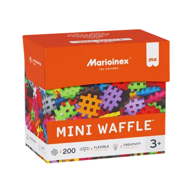 Marioinex, Mini Waffle, klocki konstrukcyjne, 200 elementów