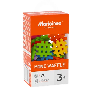 Marioinex, Mini Waffle, klocki konstrukcyjne, 70 elementów