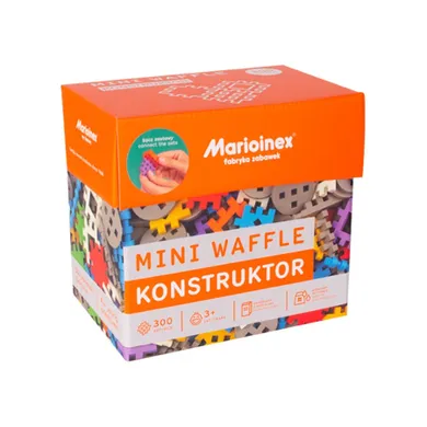 Marioinex, Mini Waffle, Konstruktor, klocki konstrukcyjne, 300 elementów