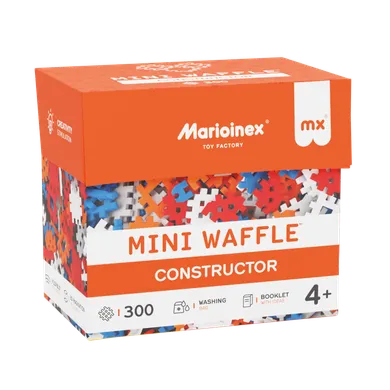 Marioinex, Mini Waffle, Konstruktor, klocki konstrukcyjne, 300 elementów