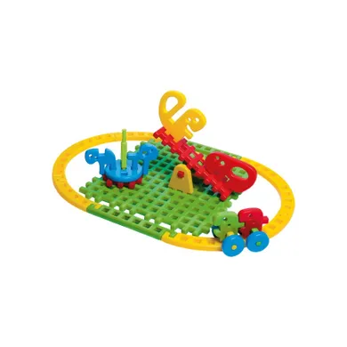 Marioinex, Mini wesołe miasteczko, klocki konstrukcyjne, 31 elementów