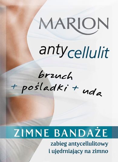 Marion, Antycellulit, zimne bandaże na ciało, zabieg na zimno