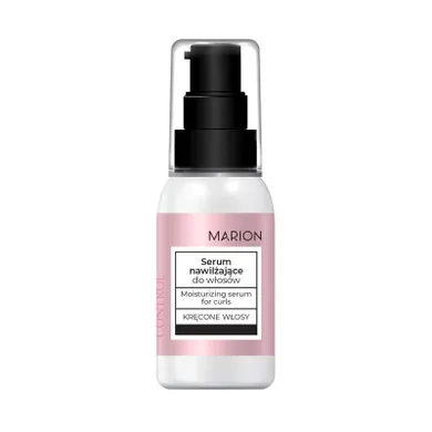 Marion, Final Control, nawilżające serum do włosów, włosy kręcone, 50 ml
