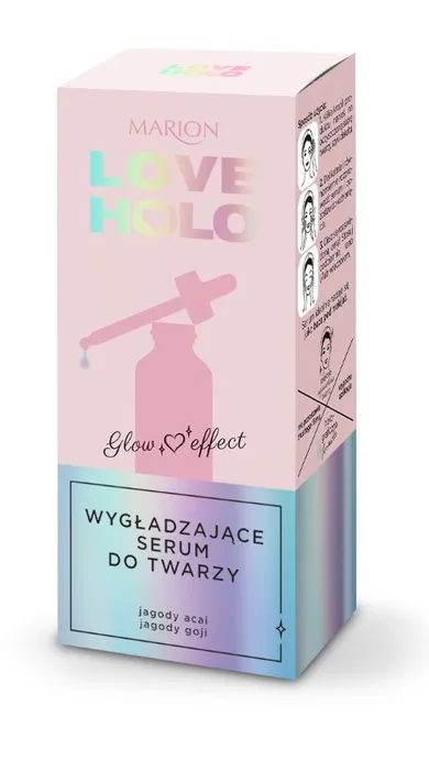 Marion Love Holo, wygładzające serum do twarzy, Glow Effect, 20 ml