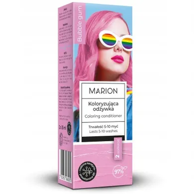 Marion, odżywka koloryzująca, 5-10 myć, Bubble Gum, 70 ml