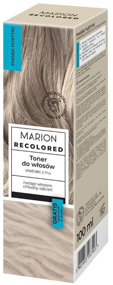 Marion, Recolored, toner do włosów, piasek pustyni, 100 ml