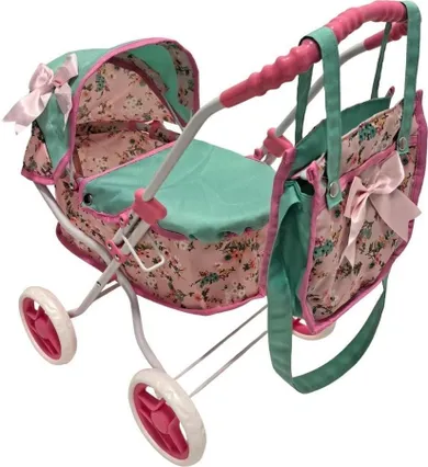 Mariotoys, wózek dla lalek głęboki z torbą