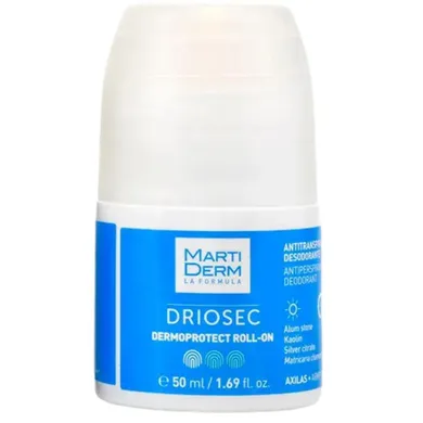 Martiderm, Driosec Dermoprotect Roll-On, antyperspirant w kulce, 50 ml
