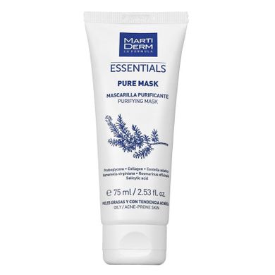 Martiderm, Essentials Pure Mask, oczyszczająca maska do twarzy, 75 ml