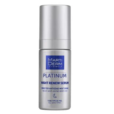 Martiderm, Platinum Night Renew, serum do twarzy na noc, 30 ml