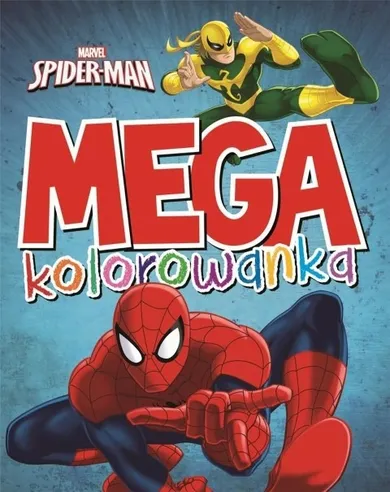 Marvel Spider-Man. Mega kolorowanka