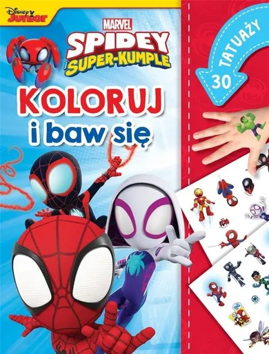 Marvel Spidey i Super-kumple. Koloruj i baw się!