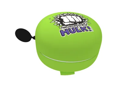 Marvel Super Heroes, Hulk, dzwonek rowerowy retro, 6 cm