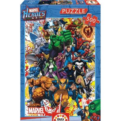 Marvel Super Heroes, puzzle, 500 elementów