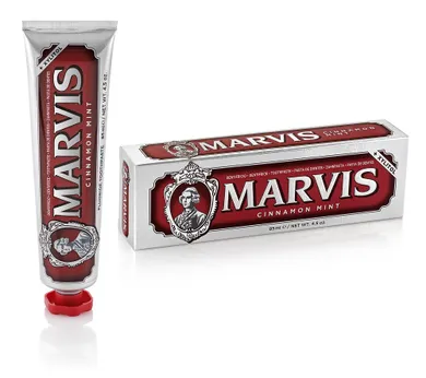 Marvis, Fluoride Toothpaste, pasta do zębów z fluorem, Cinnamon Mint, 85 ml