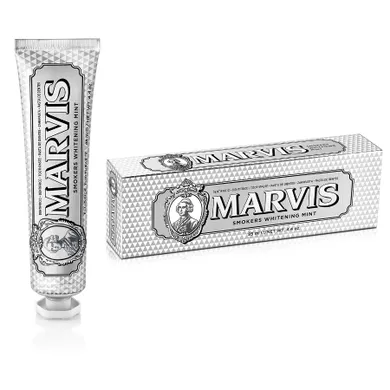 Marvis, Fluoride Toothpaste, pasta do zębów z fluorem, Smokers Withening Mint, 85 ml