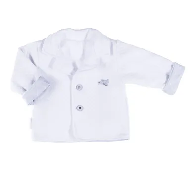 Marynarka chłopięca, biała, Eevi