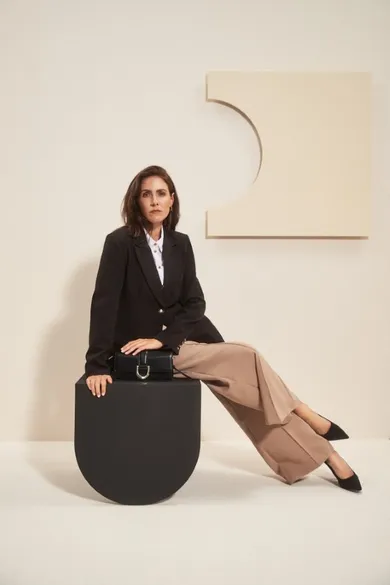 Marynarka damska, czarna, Moodo